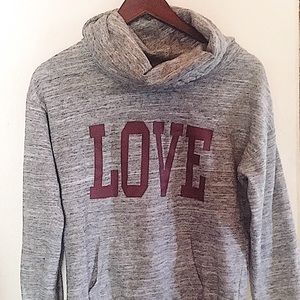 ❌SOLD❌”Love” sweatshirt